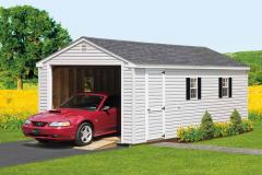 12'x24' Cottage 1-Car Garage