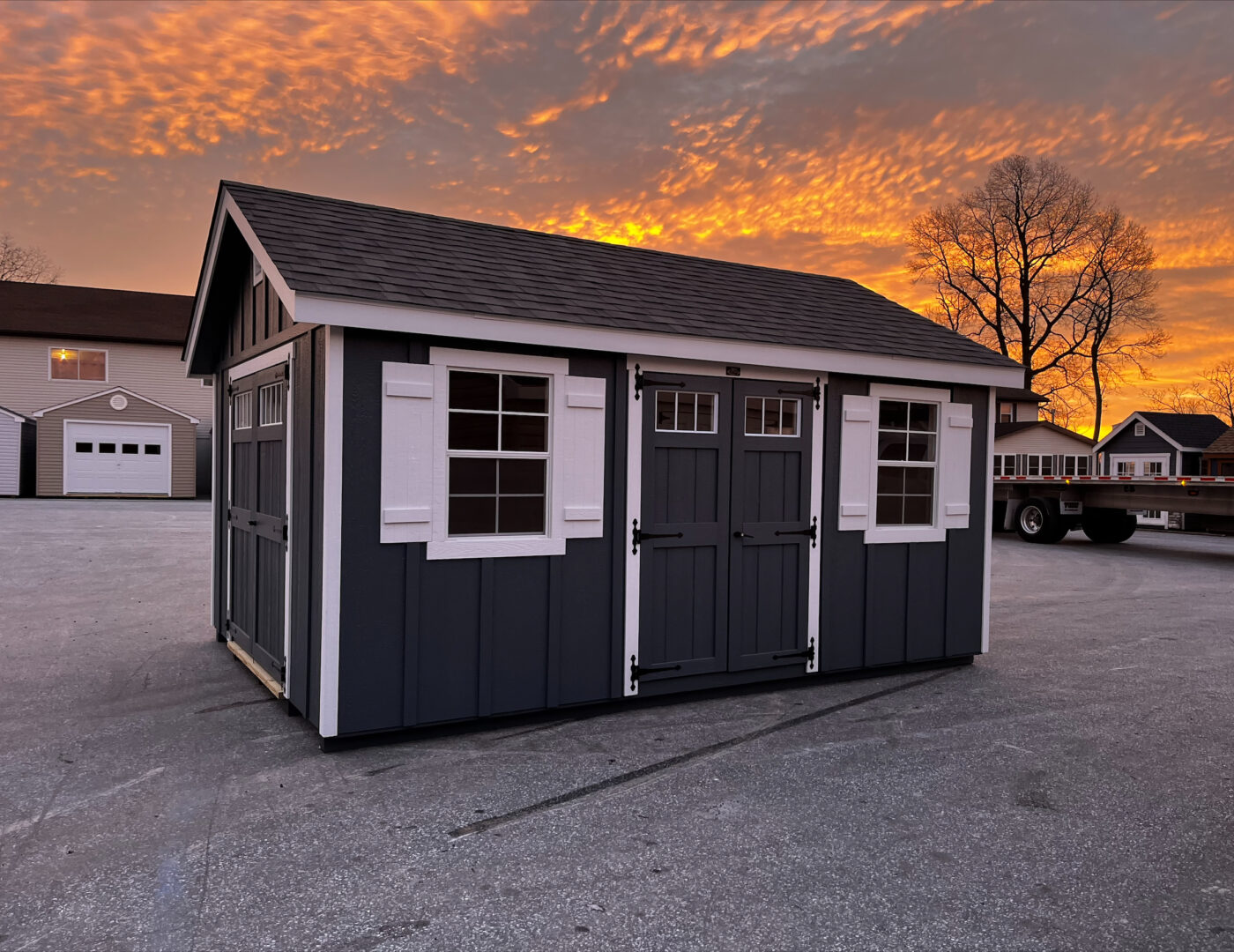 12x16 Classic Garden Cottage with LP Board & Batten