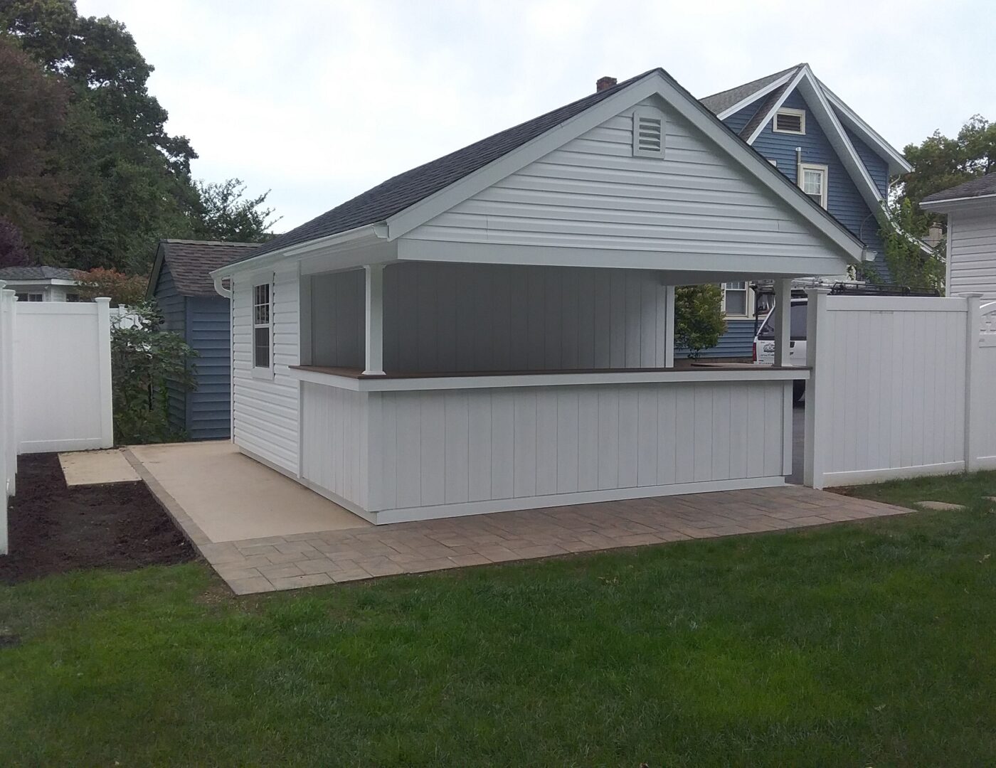 14x16 Vinyl A-Frame Cabana