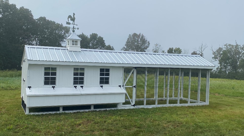 7x28 Quaker Combination Chicken Coop