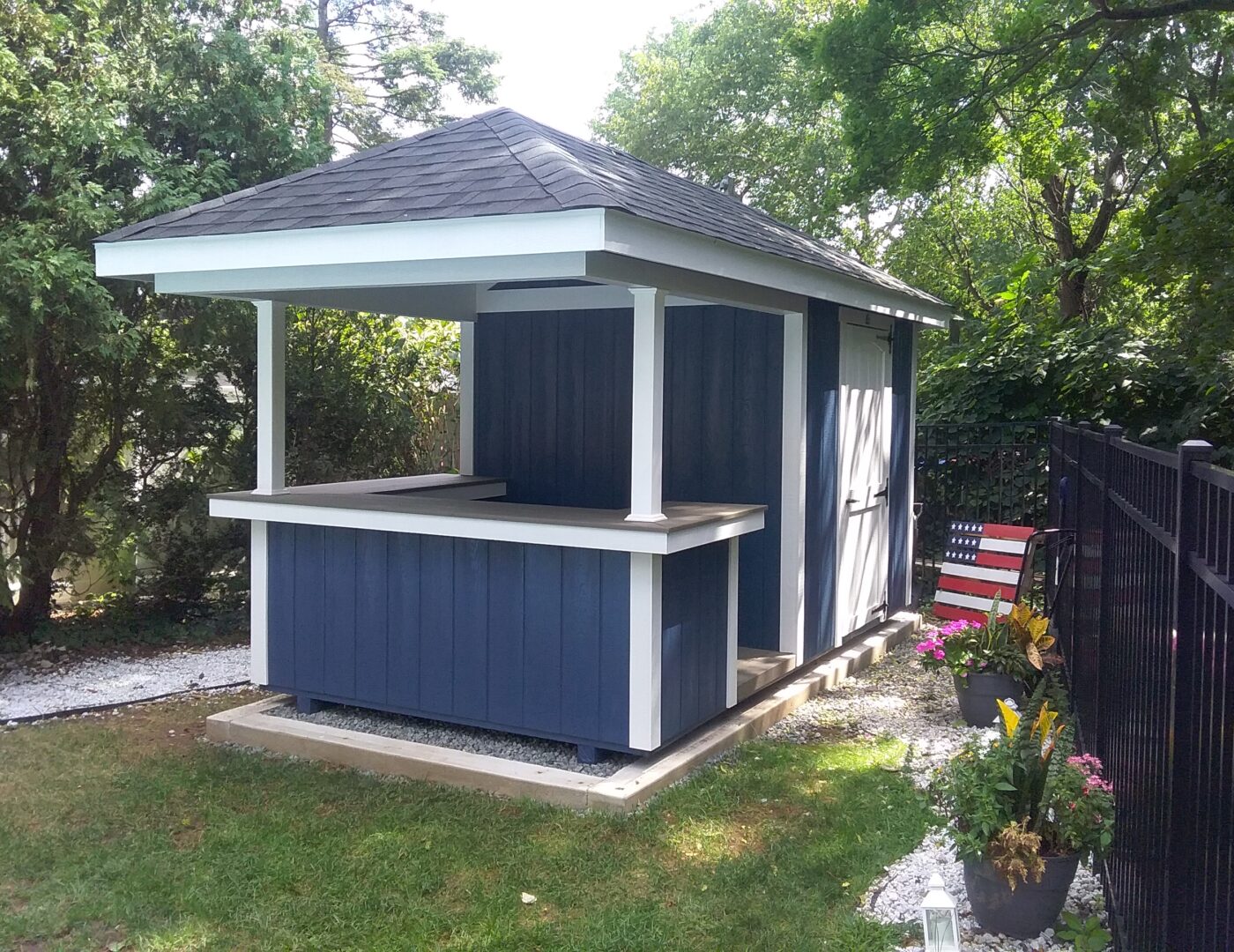 8x14 Hip-Roof Cabana