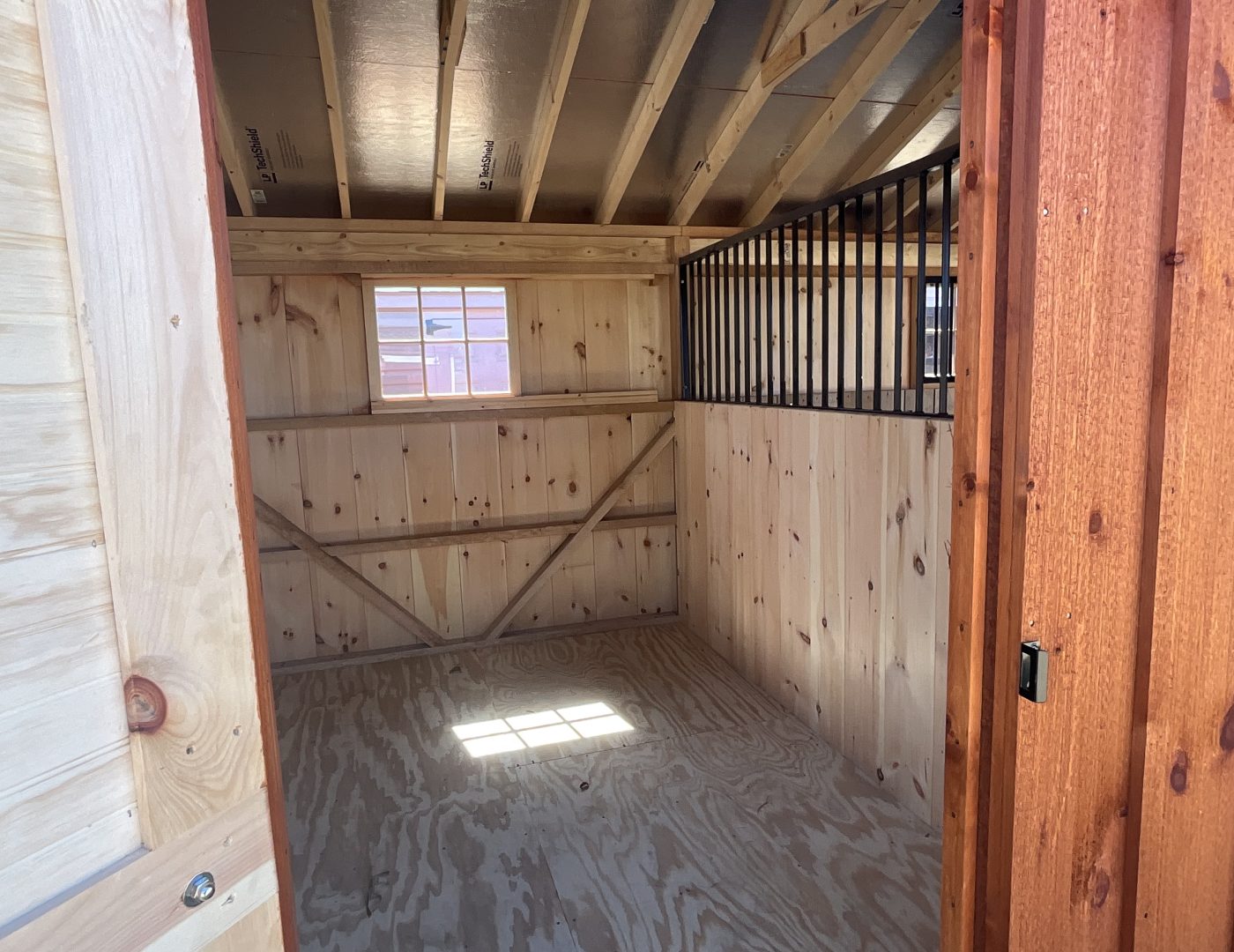 Inside of tack room