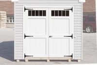 Double Doors with Transom Windows